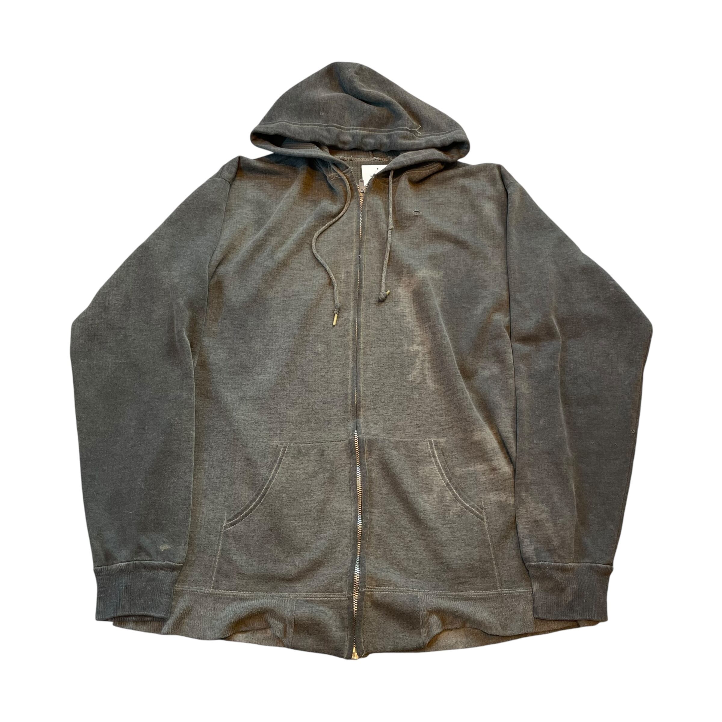 Special!!!! 1950s〜1960s unknown thermal doubleface zip up hoodie