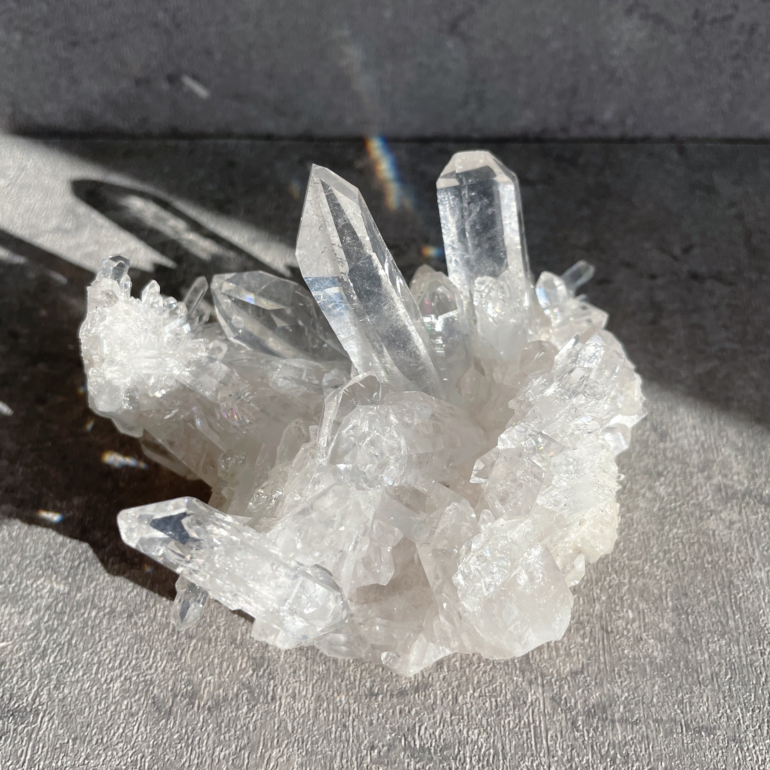 ゼコ産水晶 クリアクォーツクラスター81◇スターブラリークォーツ/ヴィジョンクォーツ/ゼコデソーザ(ゼカデソーザ)産