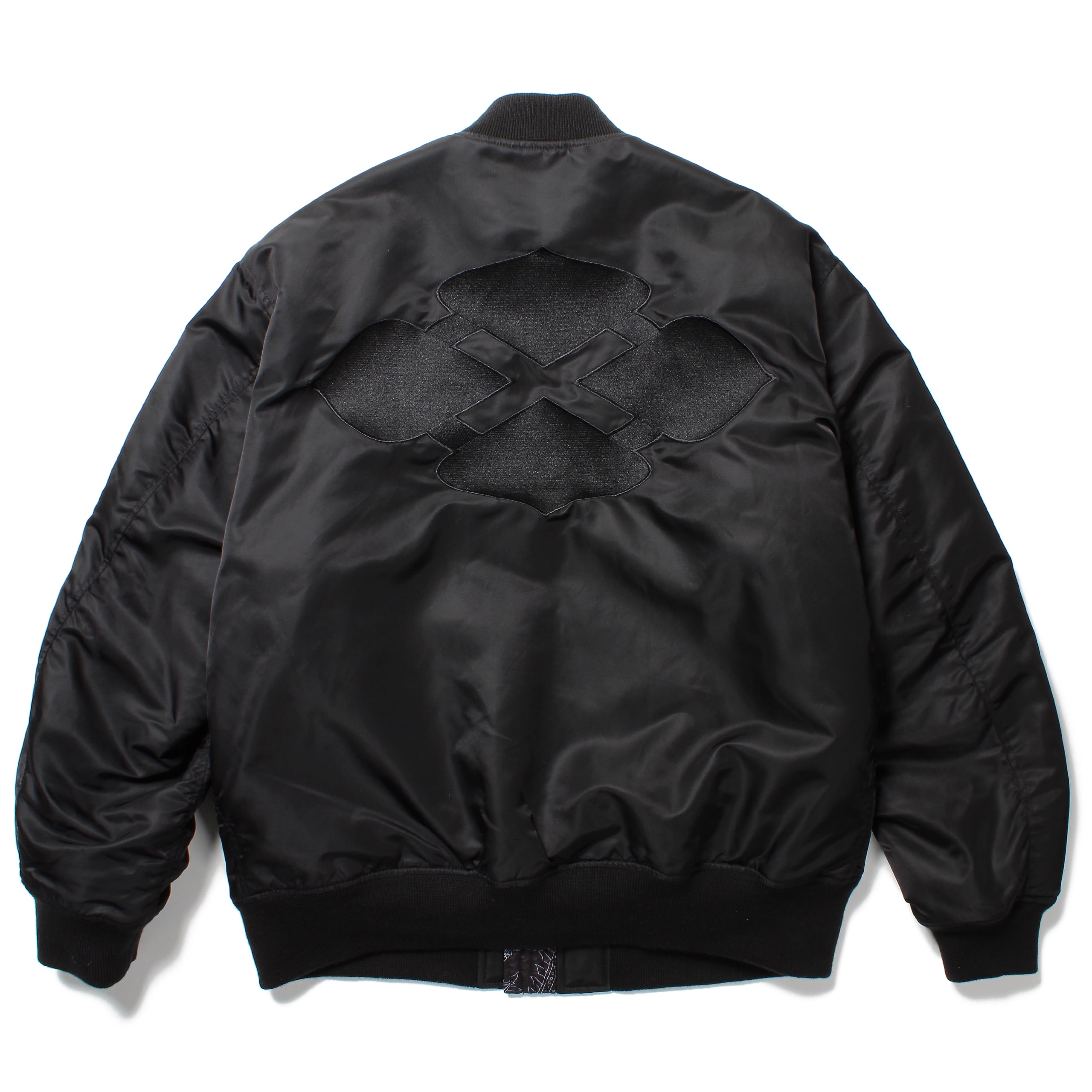 MATEGAKKIN × BUDSPOOL 花罰 MA-1 FLIGHT JACKET