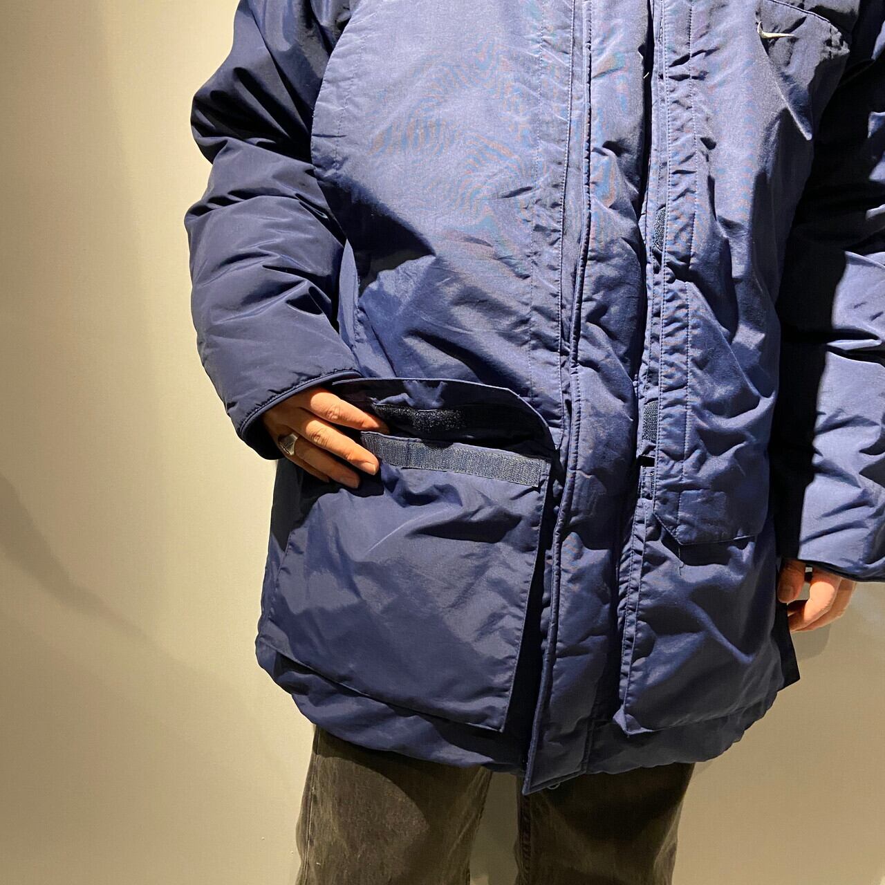 ビンテージ バレンシアCF Iuanvi ダウンジャケット フットボール NIKE ナイキ SPORTING EXCELLENCE ダウンジャケット メンズL 古着