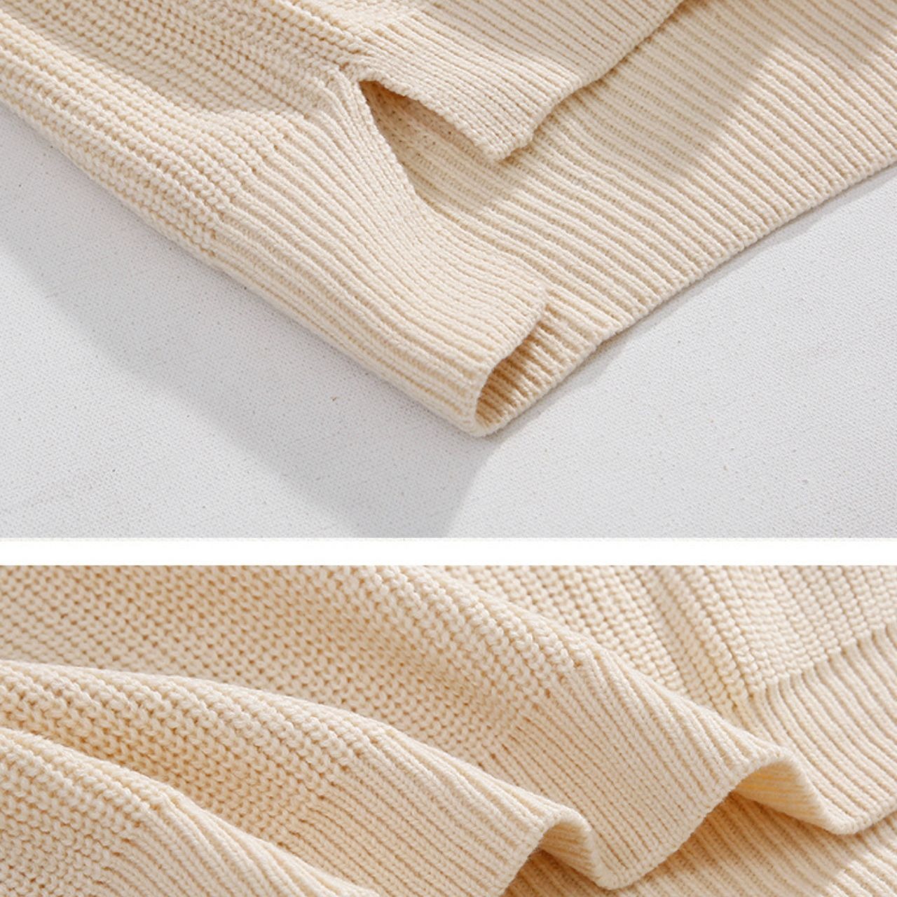 ボトルネックベーシックニット　MT0080367