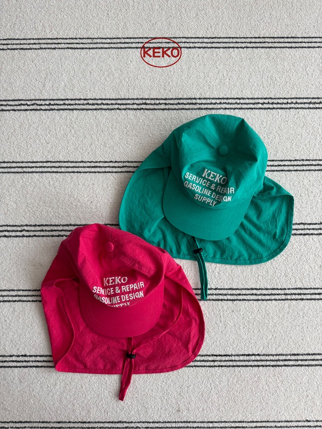 KEKO 2nd［取寄］garige hat 26summer K가리개모자