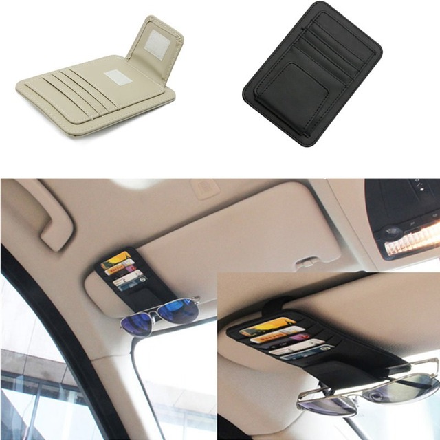 本革サングラスカードホルダー用vwポロゴルフ4 5 7 6パサートb5 b6 b7カブトムシt5 t4トゥーランボラキャディーティグアンジェッタ