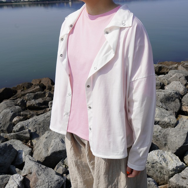 unseul　2way カットソージャケット 　＜Off-White＞ NEW