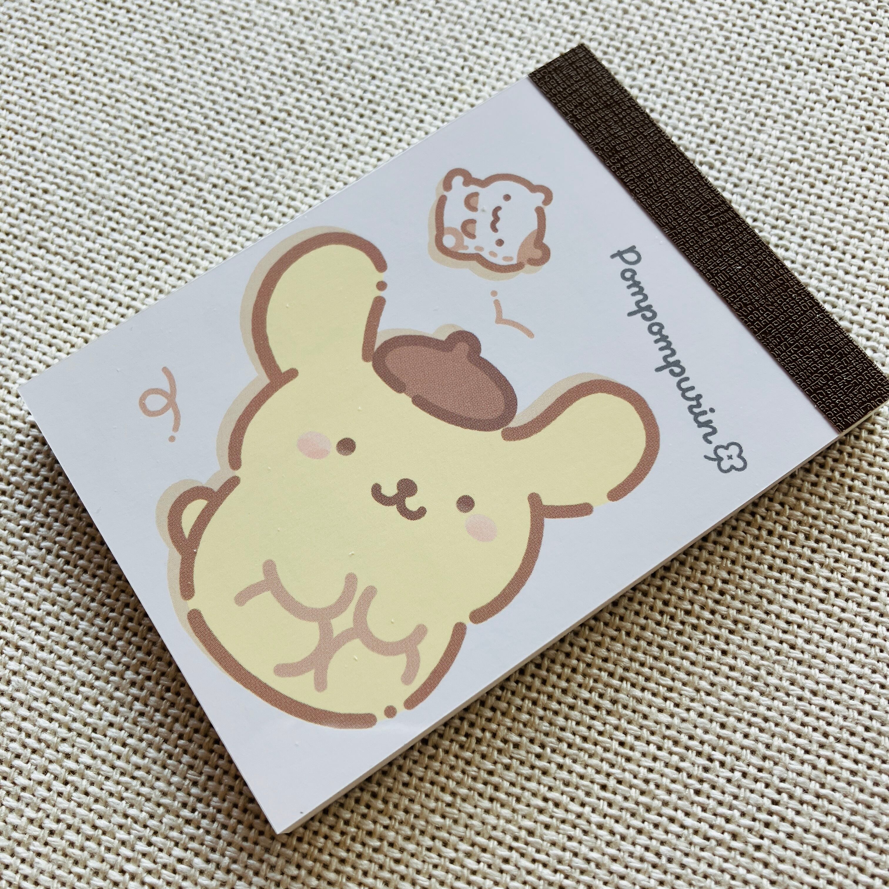 サンリオ ポムポムプリン コロコロっと ミニメモ CA09