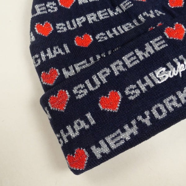 Size【フリー】 SUPREME シュプリーム 24AW Hearts Beanie Navy