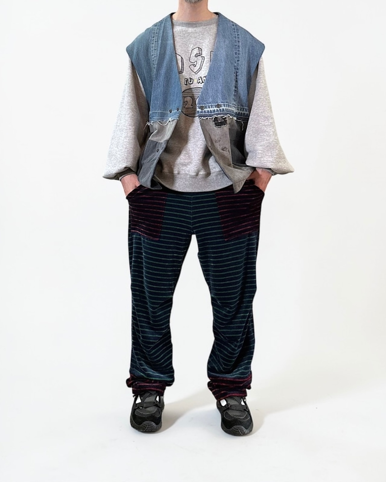 MK27A-V-02  RE-CLOAK-VEST  #MIX