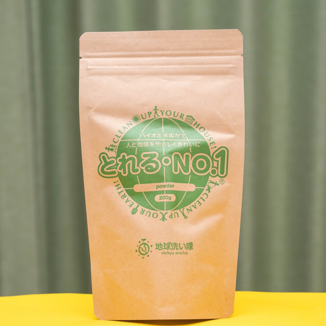 体も洗える！米ぬか＆微生物の万能クリーナー 「粉末とれる・No.1 