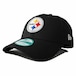 ニューエラ ストラップバックキャップ 帽子 NEW ERA 9forty メンズ レディース NFL ピッツバーグ スティーラーズ フリーサイズ NR10517871