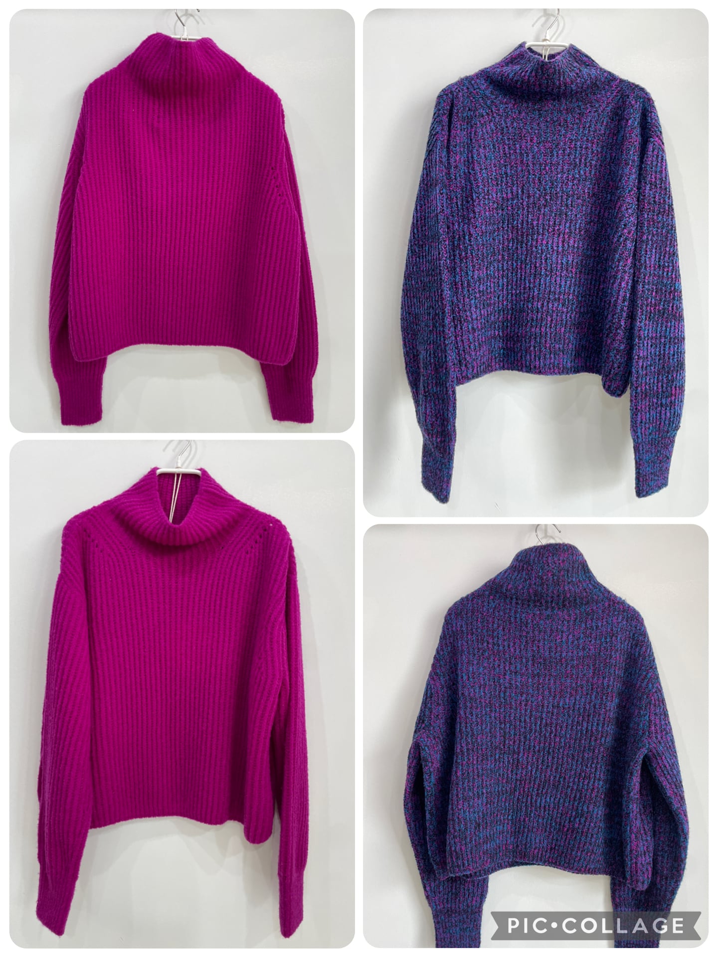 boussole ボトルネック ニット