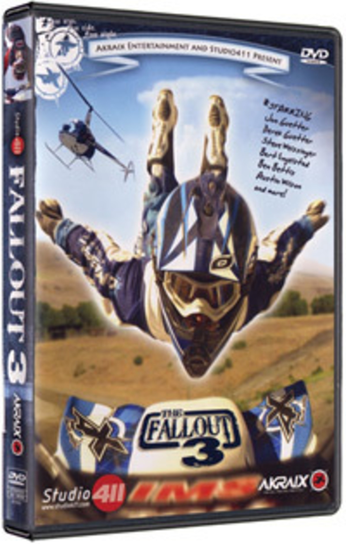 QUAD:Fallout Volume3 DVD アメリカ ATV フリースタイル クラスティー アクションスポーツ【クロネコゆうパケット ...