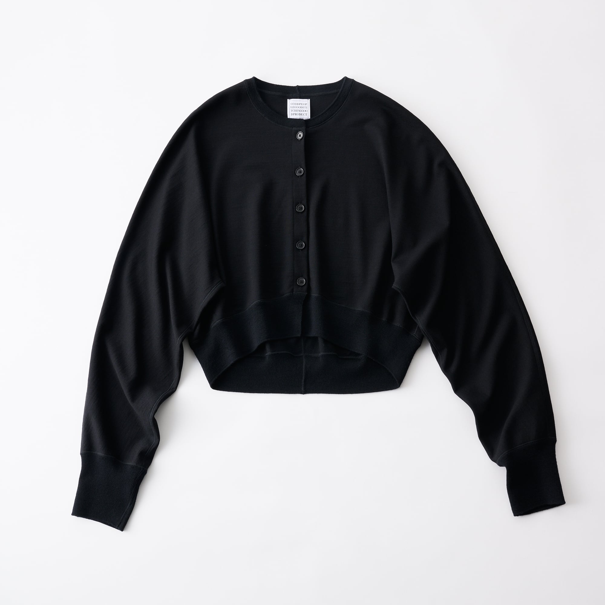 High Twist Summer Wool Balancircular® Crew Neck Cropped Knit