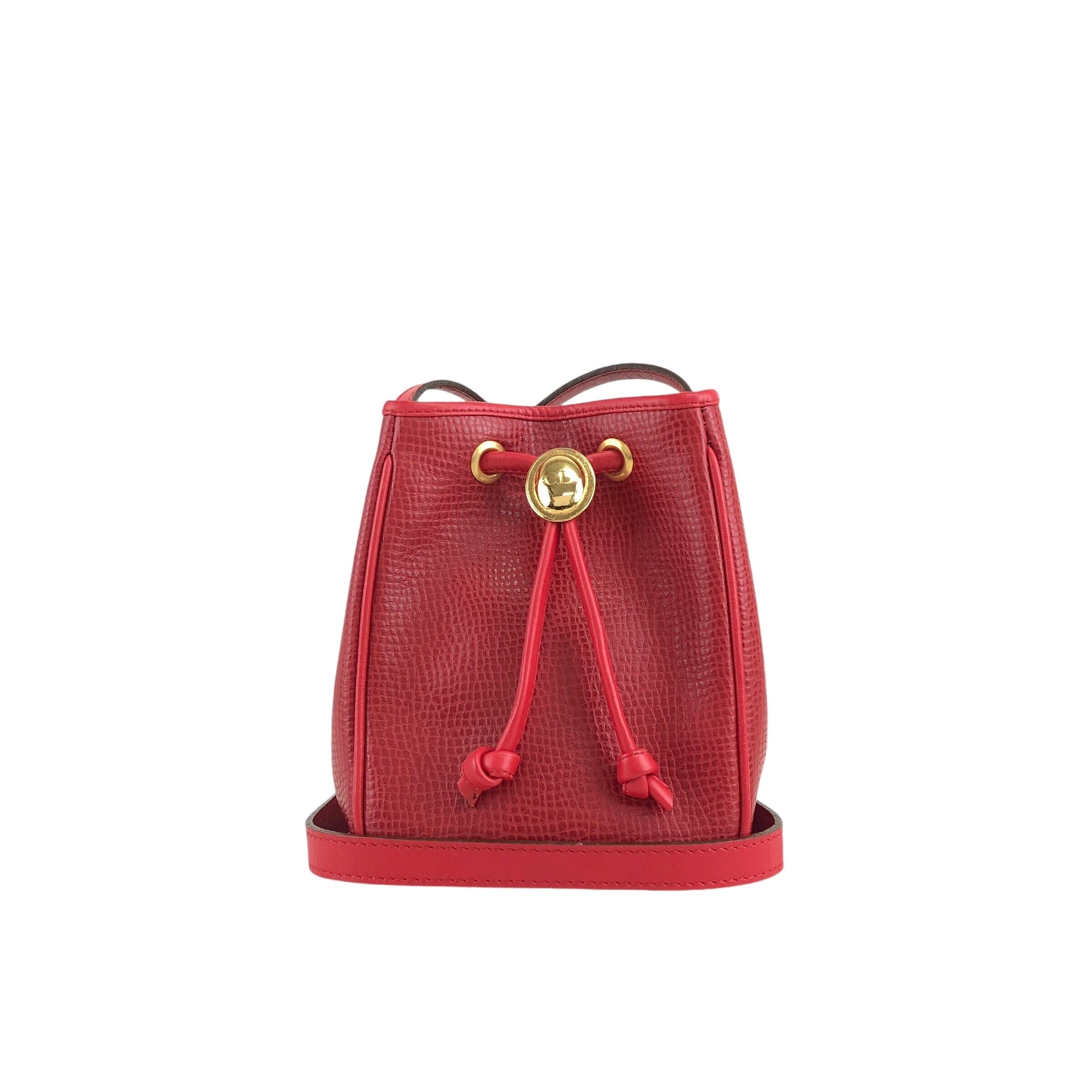 Christian Dior クリスチャン ディオール ショルダーバッグ レッド CD 