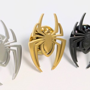 送料無料！【 Spider-Man ( スパイダーマン ) 】『 スパイダーエンブレム 』 PINS 3P SET / ピンズ / ピンバッジ 〚アメリカン雑貨 アメトイ〛