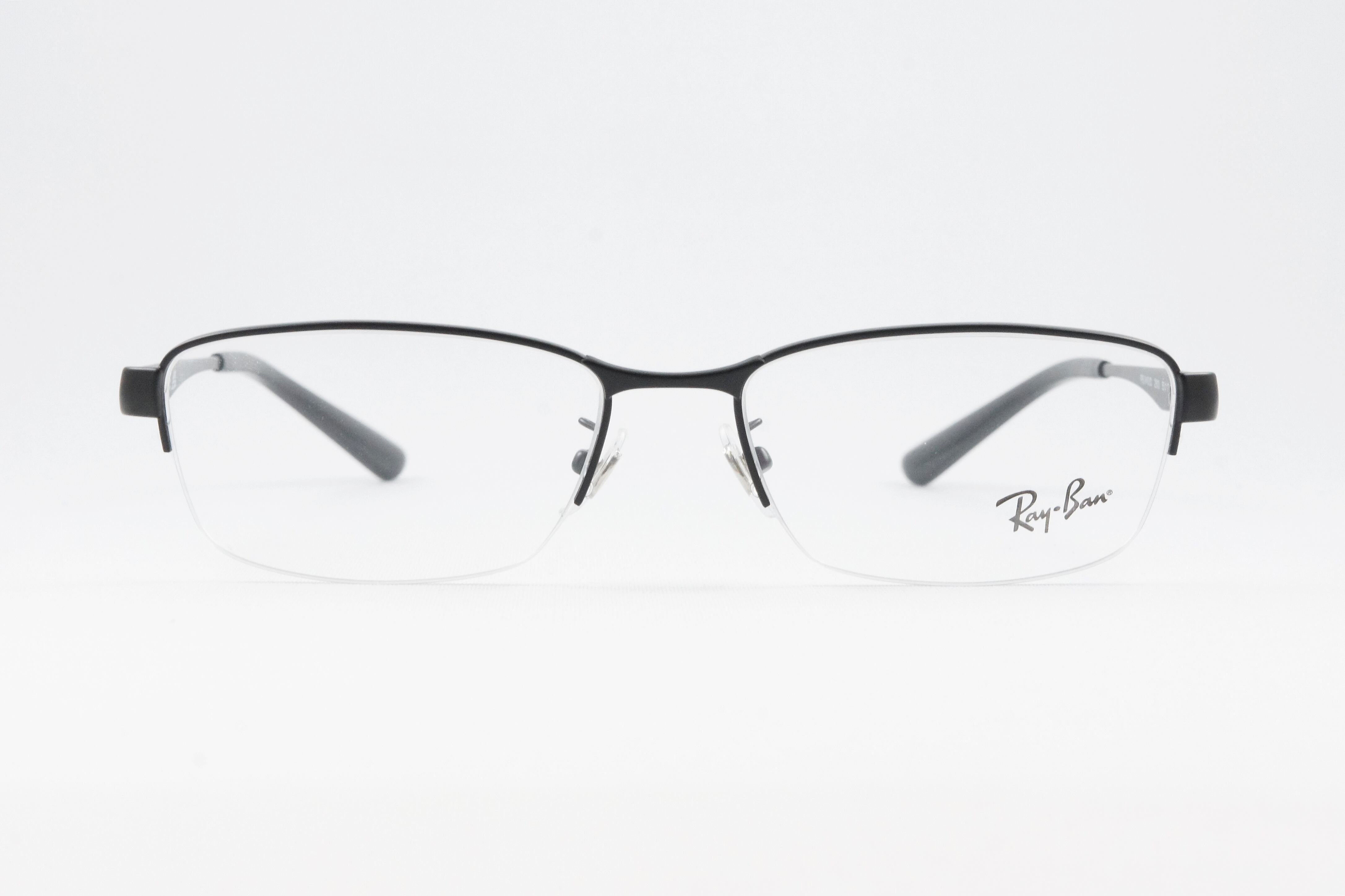 Ray-Ban メガネ RX6453D 2503 スクエア ナイロール ハーフリム RB6453D
