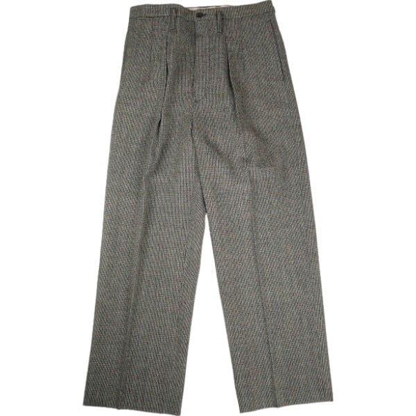 Size【32】 At Last ＆ Co アットラスト/BUTCHER PRODUCTS ブッチャープロダクツ TWO TUCK WOOLEN  TROUSERS GRAY KNOT パンツ 灰 【中古品-ほぼ新品】 20796824 | STAY246