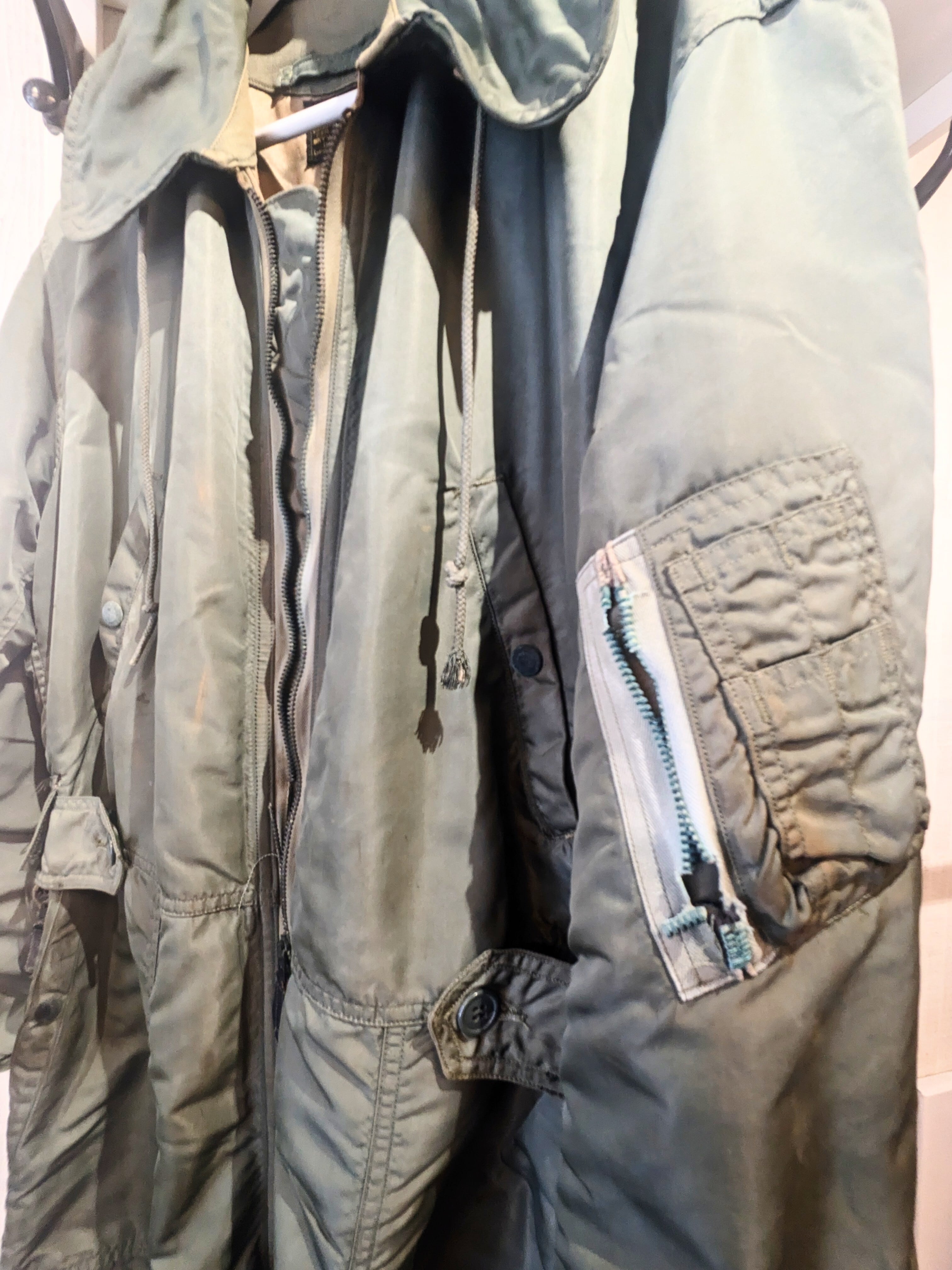 超稀少 VINTAGE（米軍官給品） 1960 USA CWU-1/P フライトカバ－オール