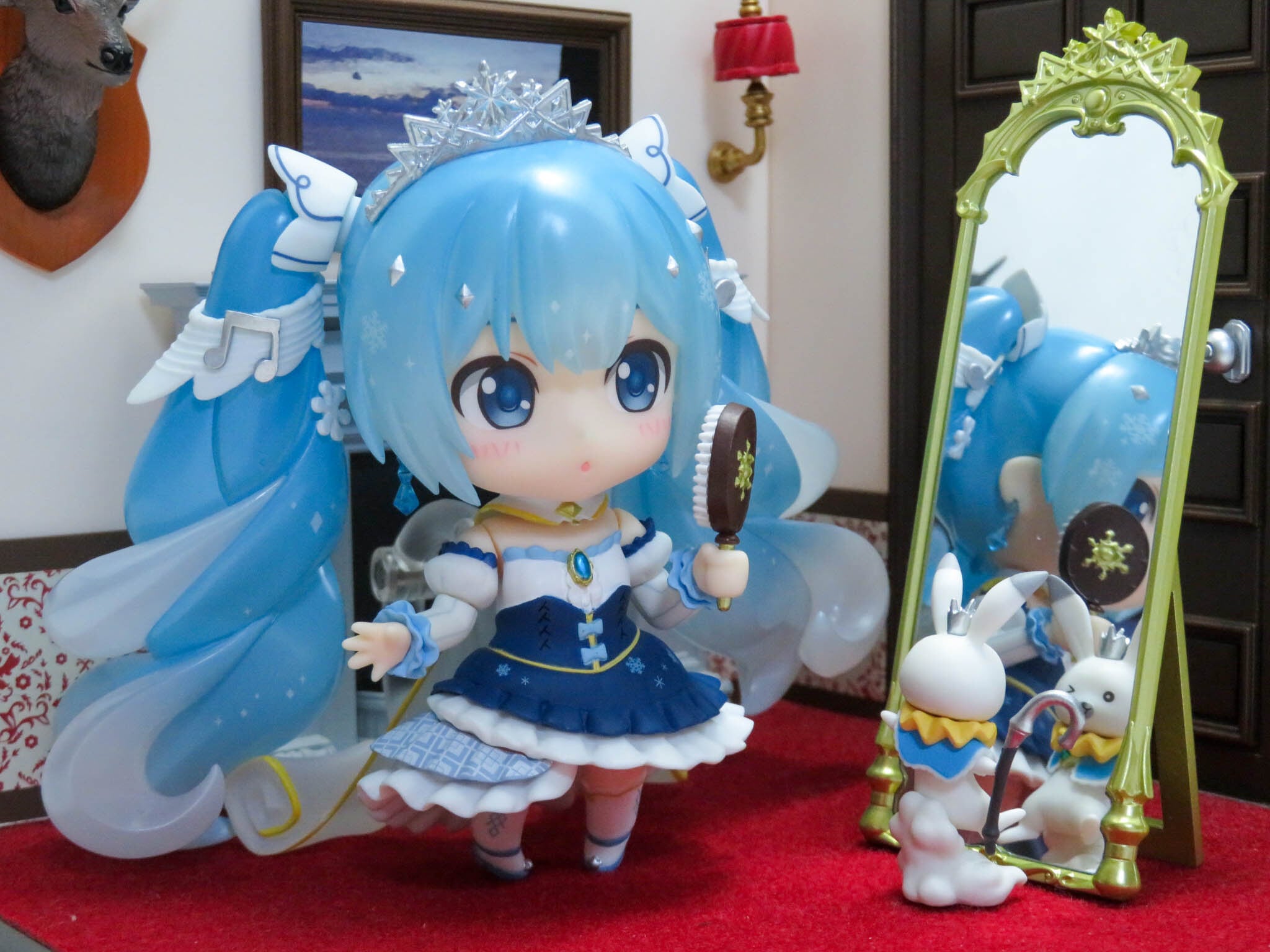 1000】 雪ミク Snow Princess Ver. 顔パーツ キョトン顔 ねんどろいど