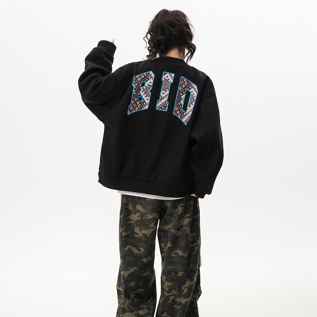 ビッグロゴエンブロイダリーヴァーシティジャケット R00975