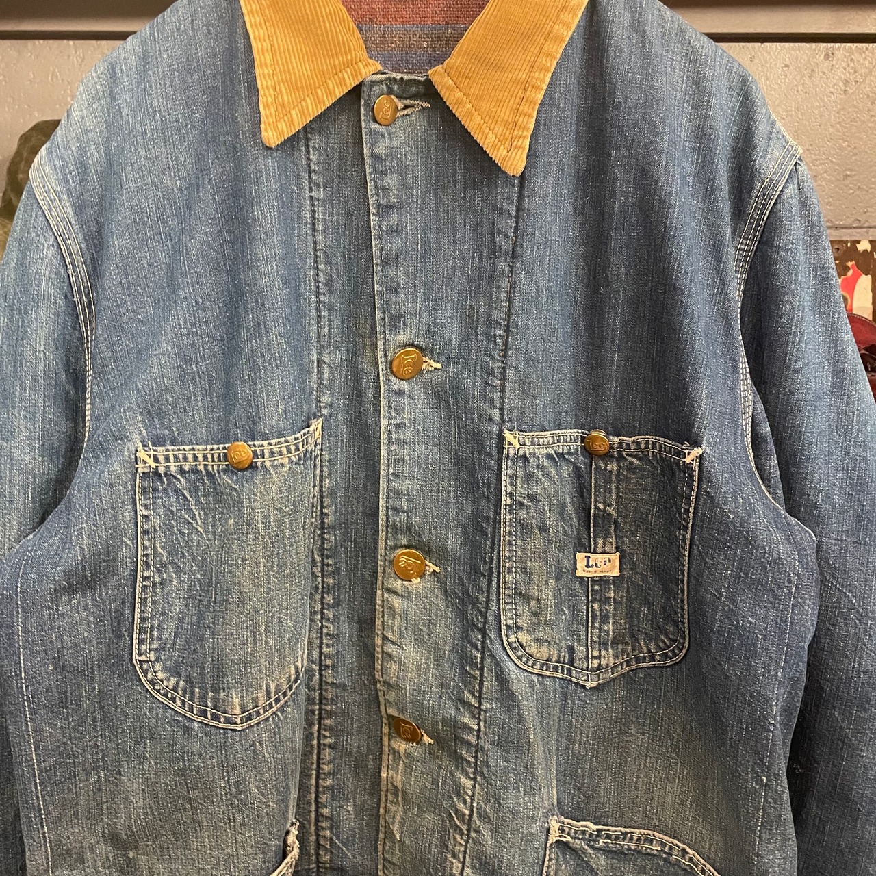 50s Lee 81-LJ Denim Coverall | VOSTOK