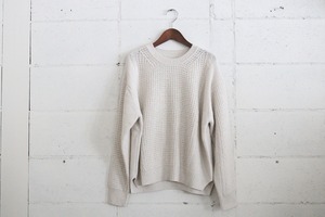 Hands of creation COTTON WOOL 5G クルーネックプルオーバー