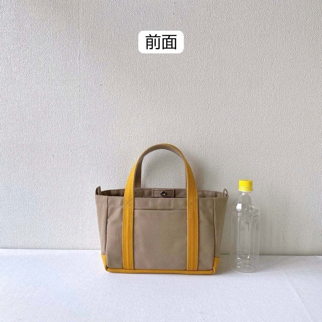 全9色】「軽いボックストート」ミニサイズ／倉敷帆布 8号帆布【受注