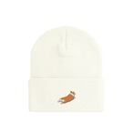 WC ROGO Knit Beanie -White-　[H0022]