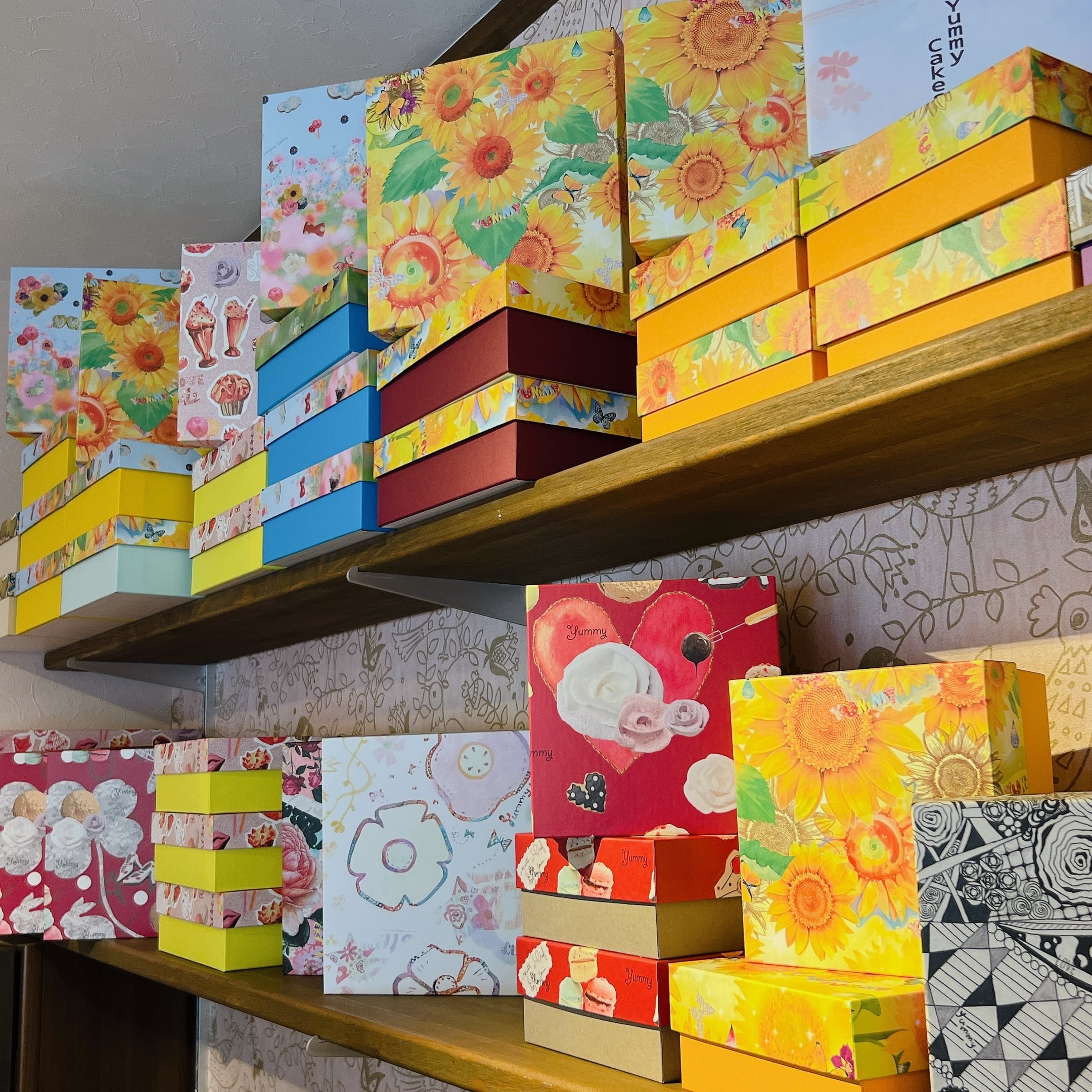 中身を選んで詰める用 ギフトBOX Lサイズ 21x28cm（紙袋付き）焼き菓子