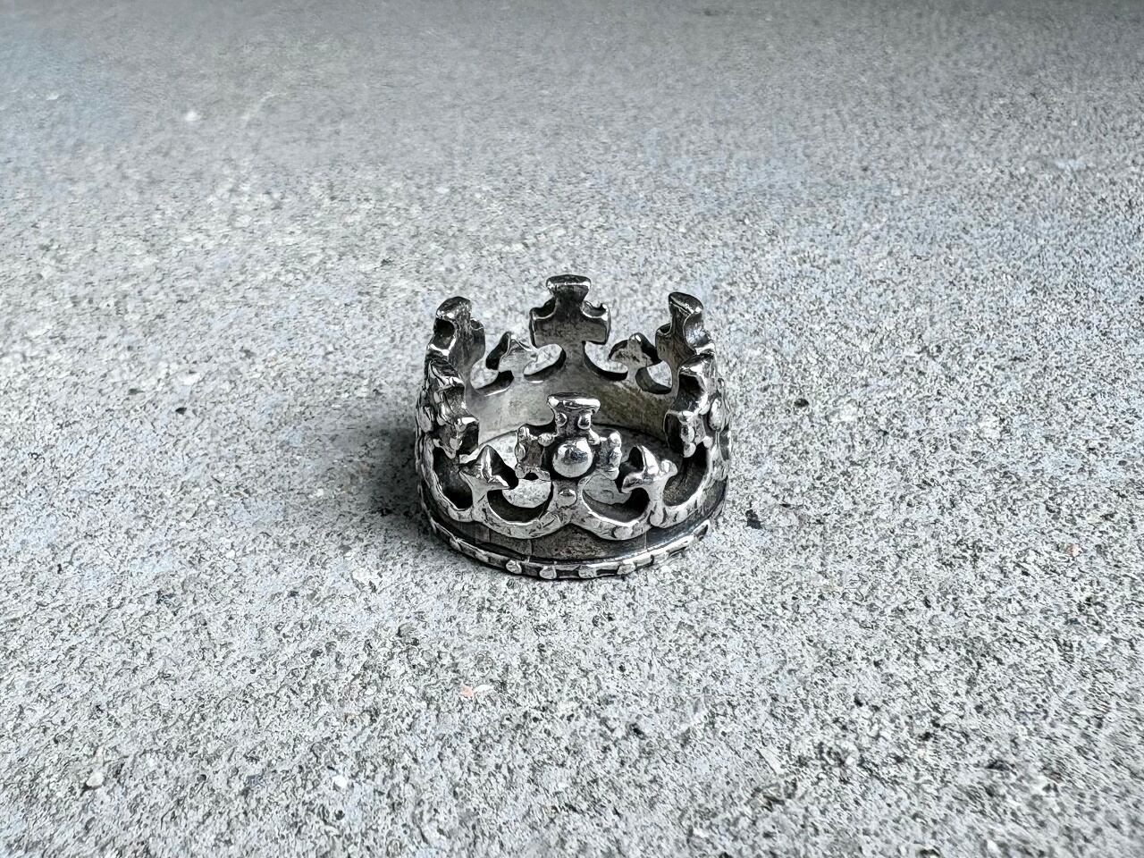 ROYAL ORDER Royal crown ring silver 925