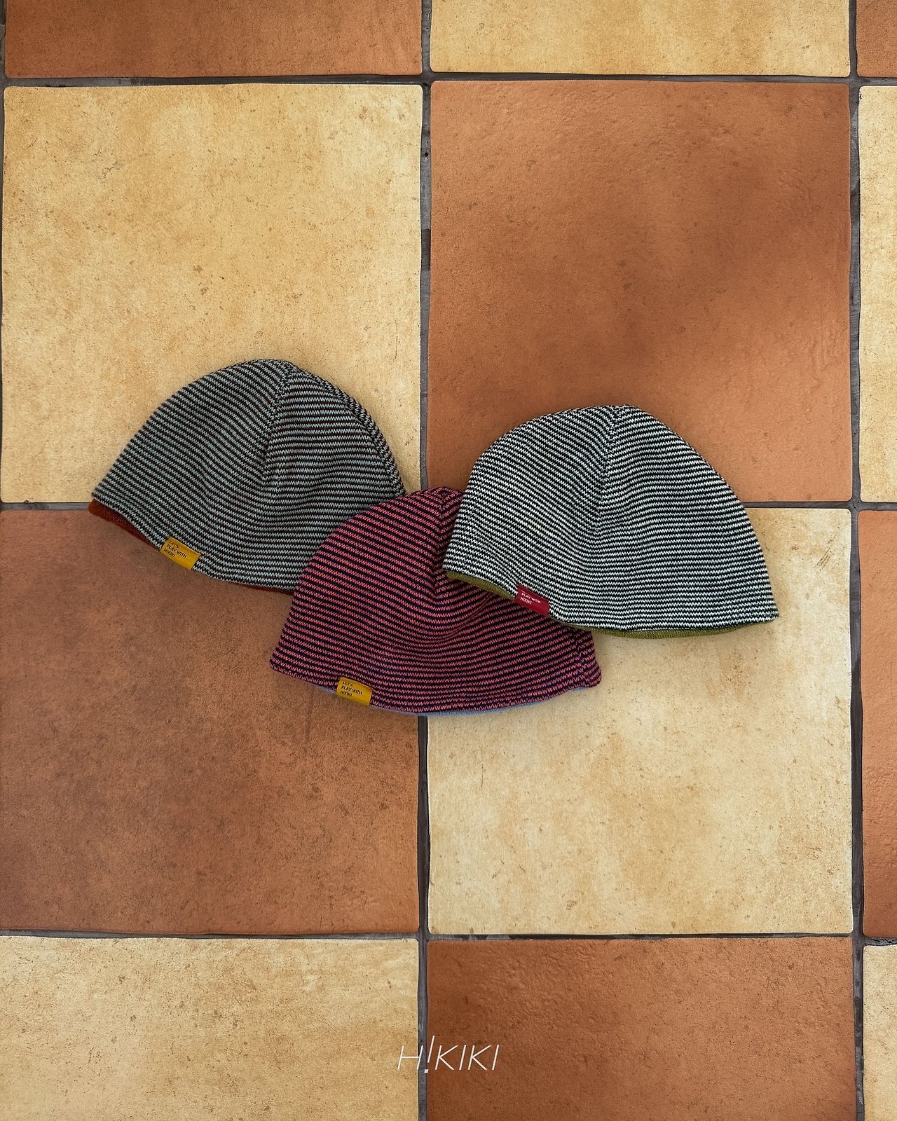 HIKIKI［取寄］winter reversible beanie 26winter
