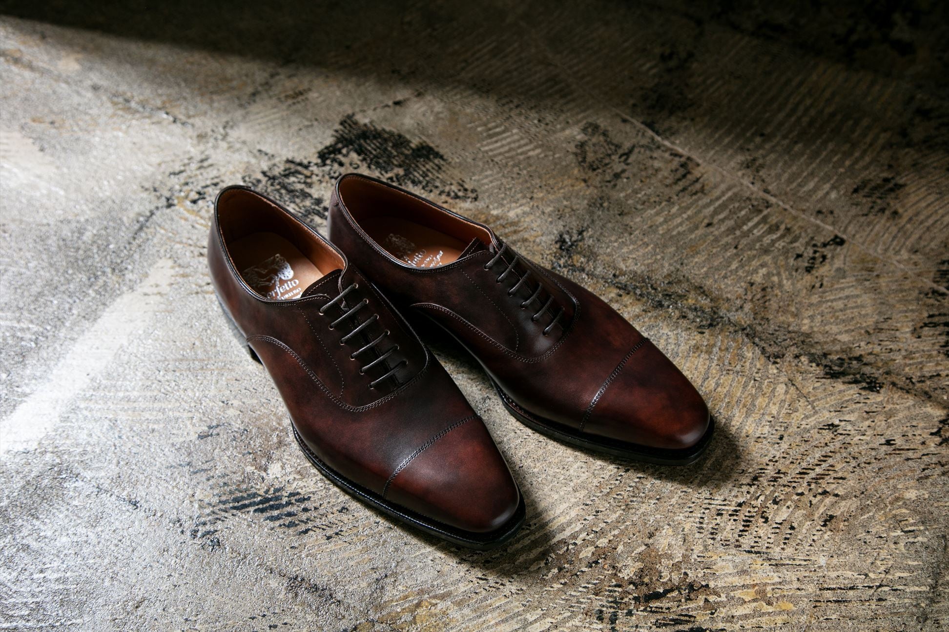 【極美品】perfetto PALATINO ミュージアムカーフ26.5 PALATINO18 DARK BROWN | Perfetto - スーツスタイルに