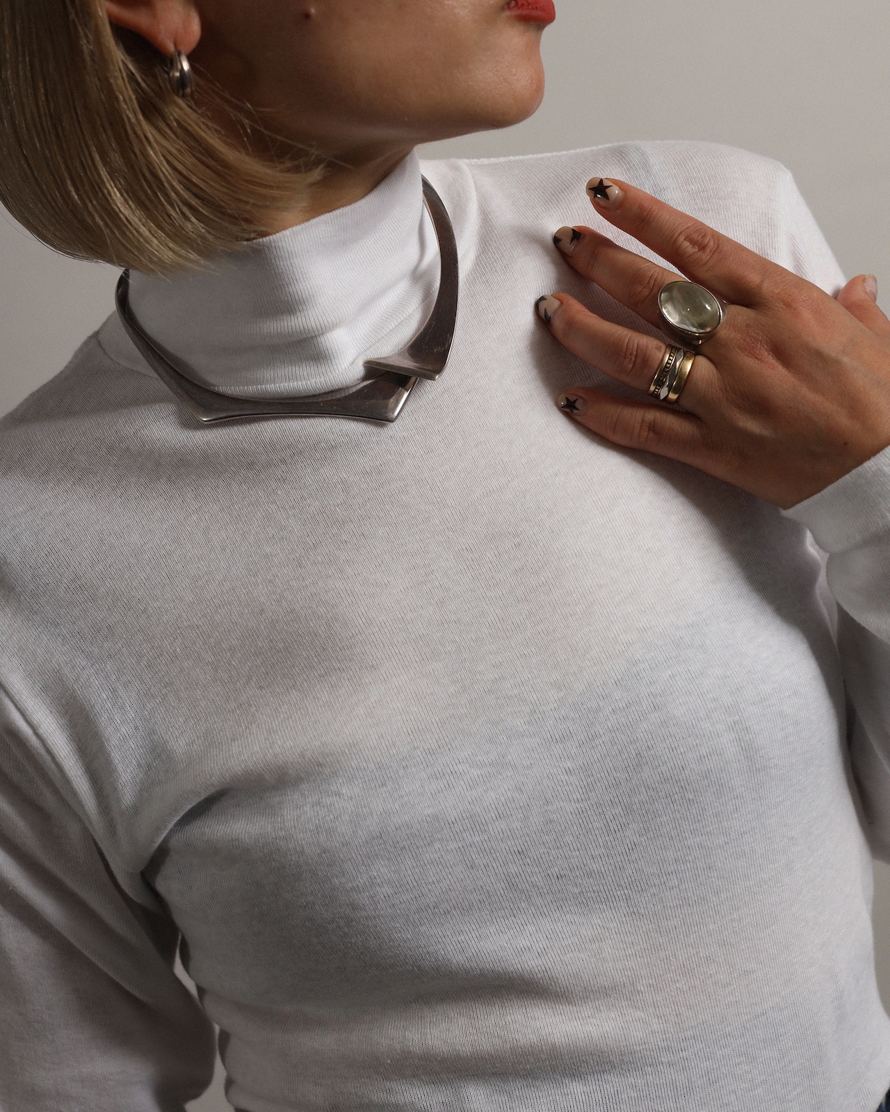 1970-80’s Various / Mock Neck Tee