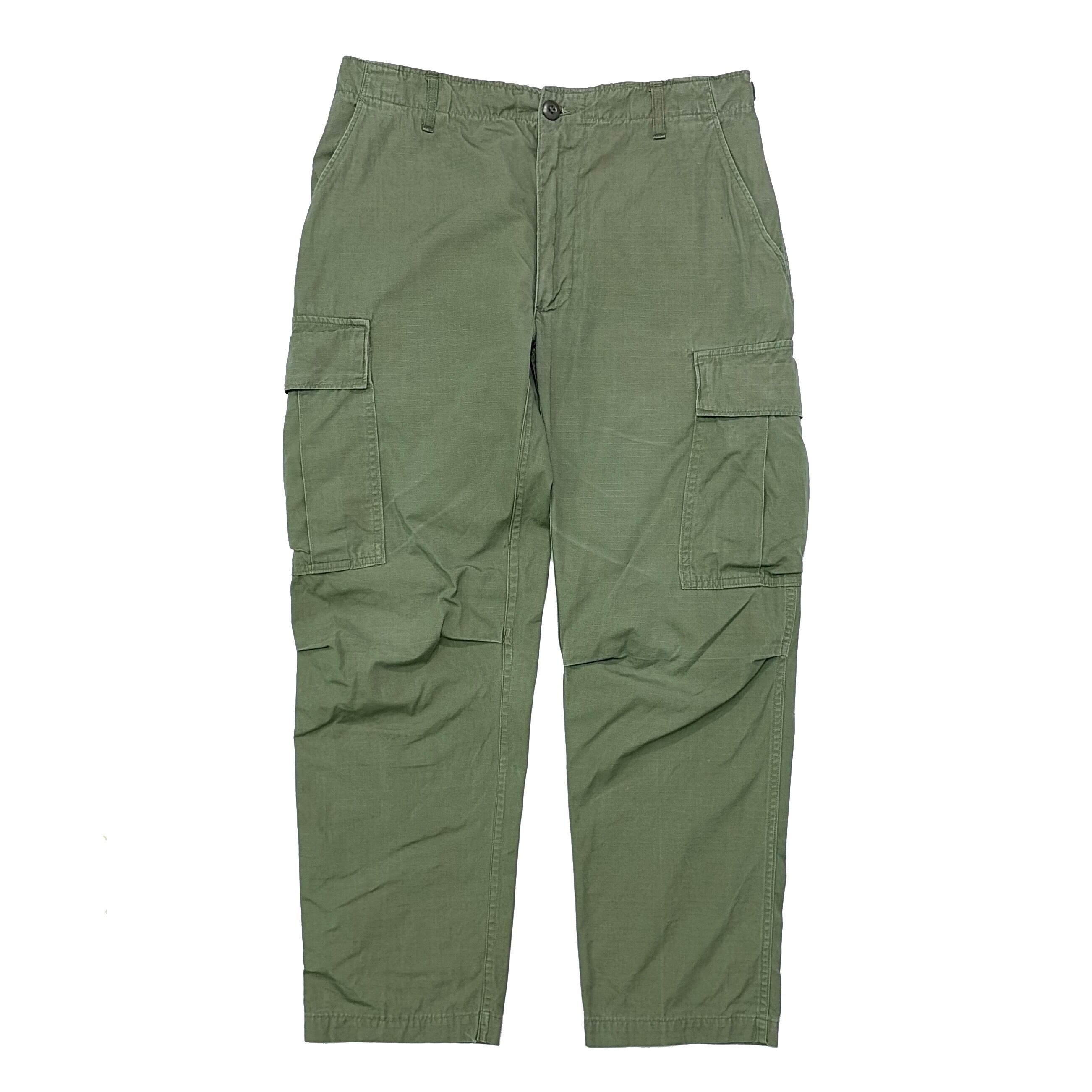 デッドストック 70s 71年 US NAVY USN ユーティリティーパンツ 米軍 40