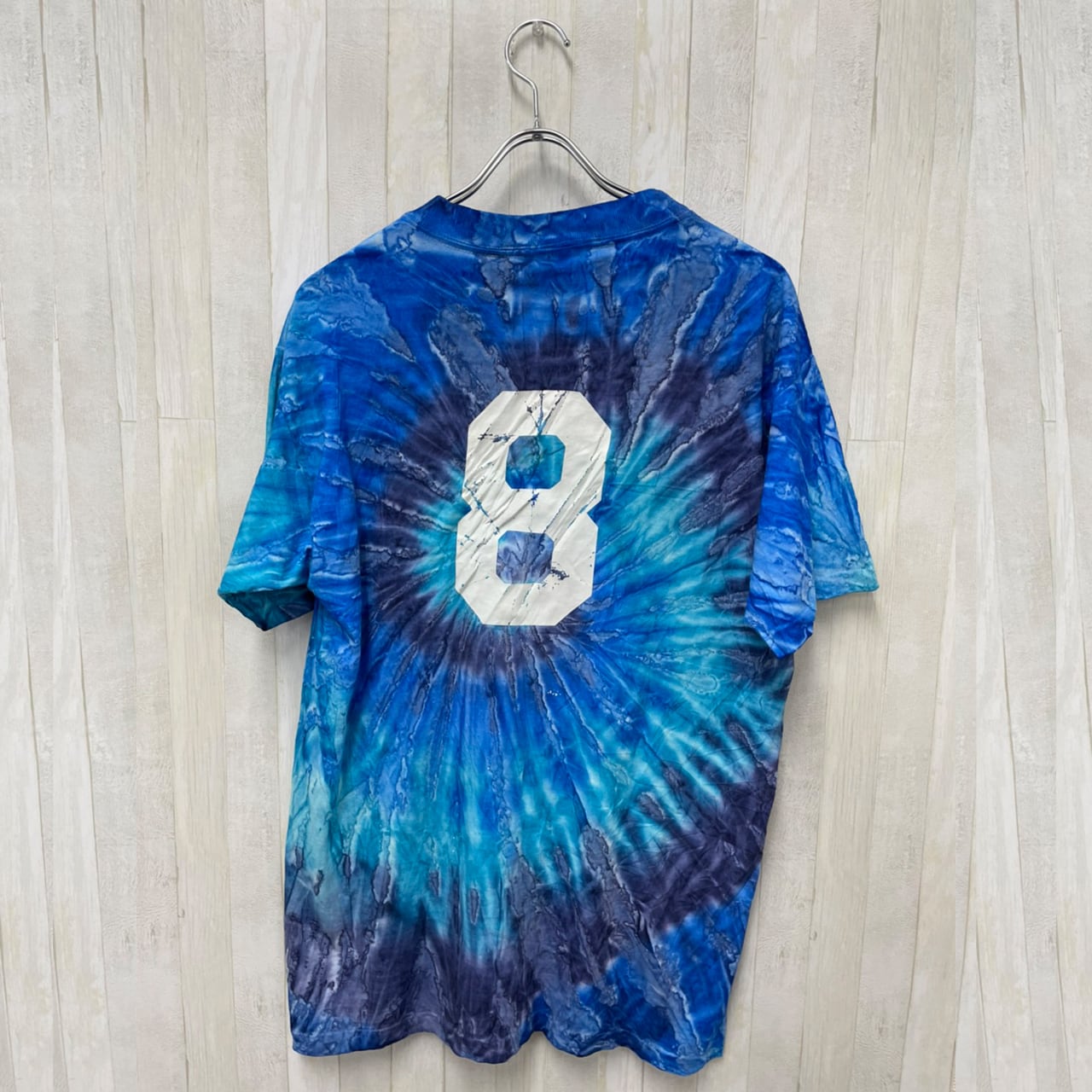古着 送料無料　タイダイTシャツ ブルータイダイ NYL CARE プリントTシャツ | Secca-eshop powered by BASE