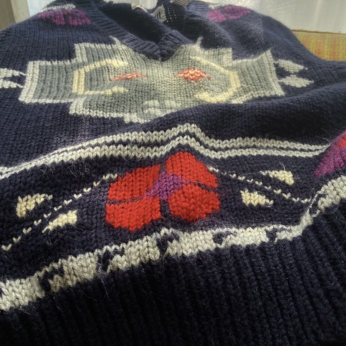 us vintage knit.