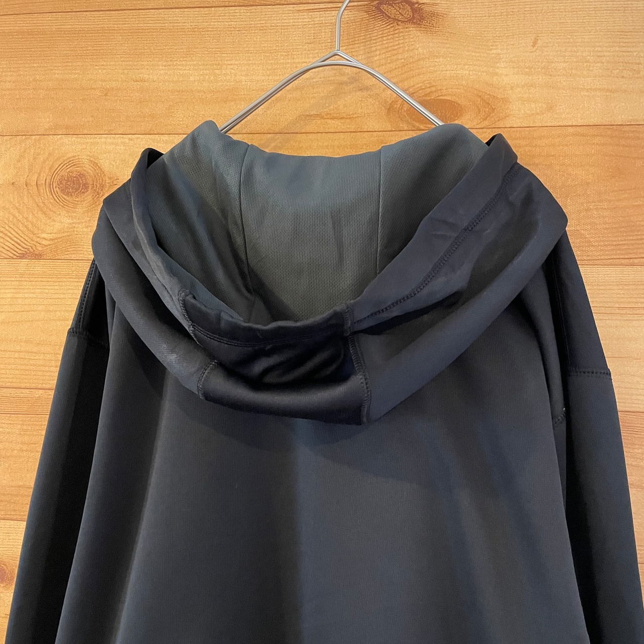 【NIKE】カスケード高校 野球部 CASCADE BASEBALL ポリエステル パーカー スウェット フーディー プルオーバー L  ナイキ US古着