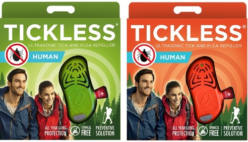 「TICKLESS」大人用 送料無料  (チックレス) ～アウトドアで、ダニ&ノミからあなたを守ります！ ～　薬を使わない！　超音波でガード！