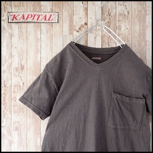 KAPITAL キャピタル の コットン 半袖 Tシャツ size3 L