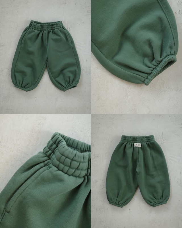 《予約》EARTH THE ARCHIVE / Organic French terry bottom (5color)