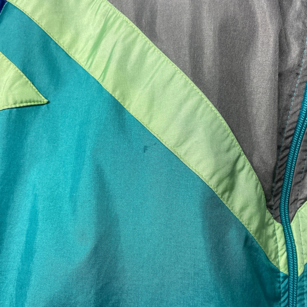 80年代 adidas アディダス ナイロン トラックジャケット メンズXL相当 