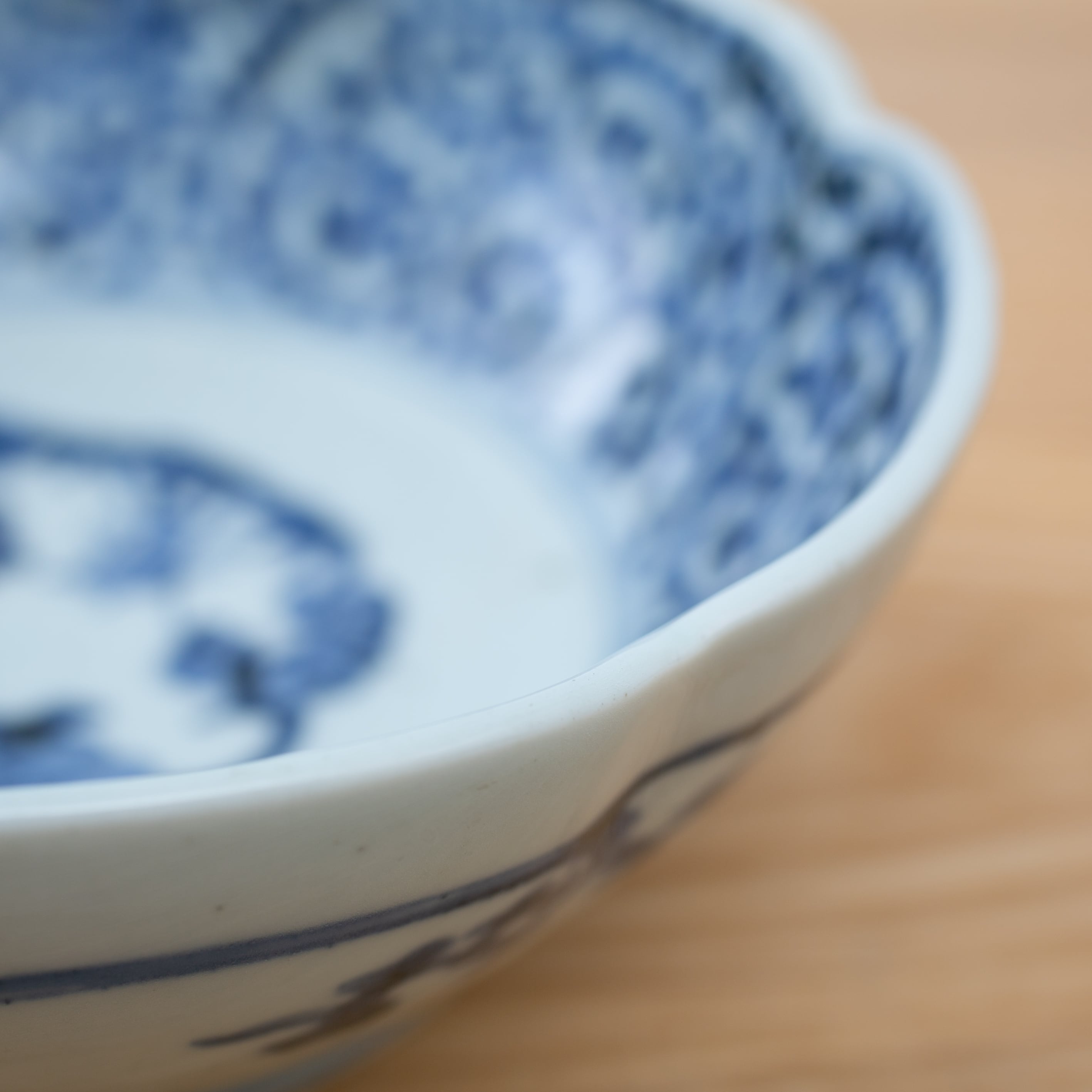 1枚ずつに変更☆ 古伊万里 染付 蛸唐草 膾皿 なます皿 見込み松竹梅 二