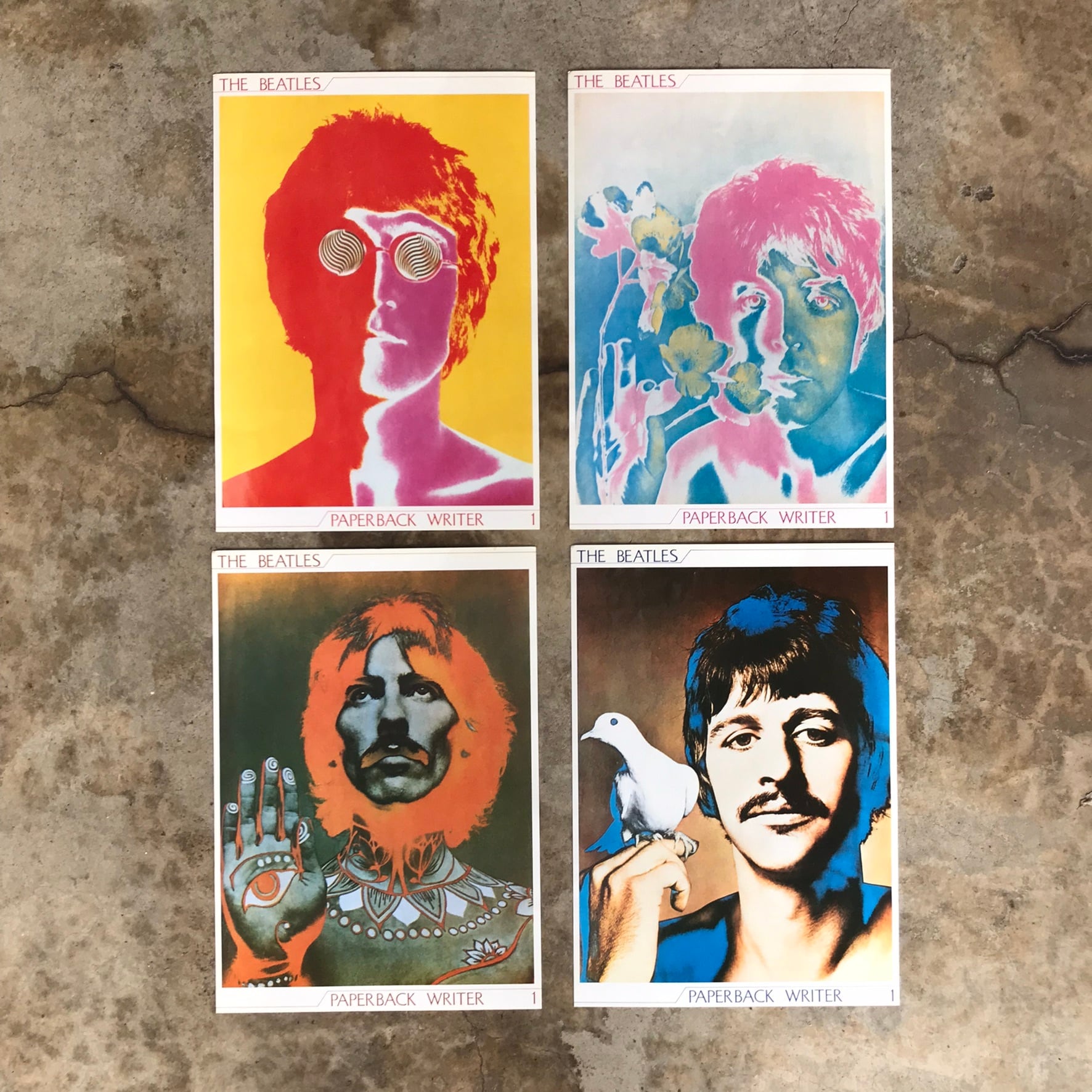 Printed:'s/John Lennon The Beatles   woodmarquee