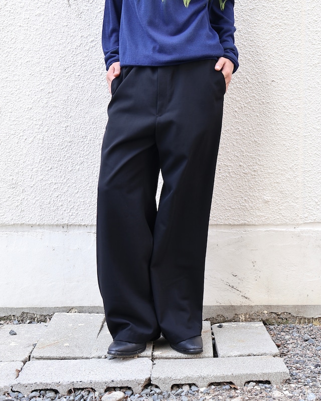 【Y's】hip design straight slacks