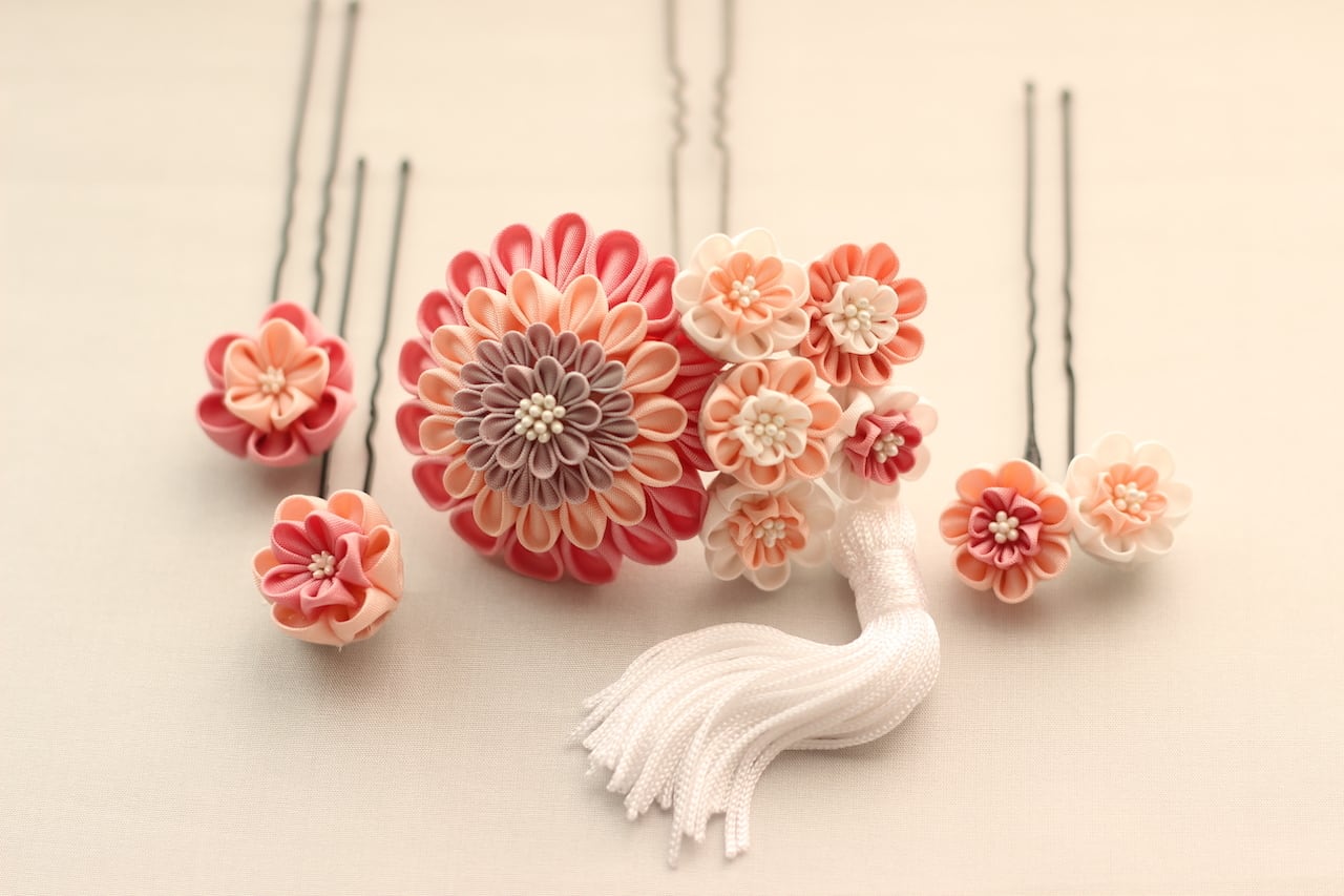 簪とUピンのセット