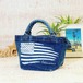 American Flag Denim Mini Tote（Indigo