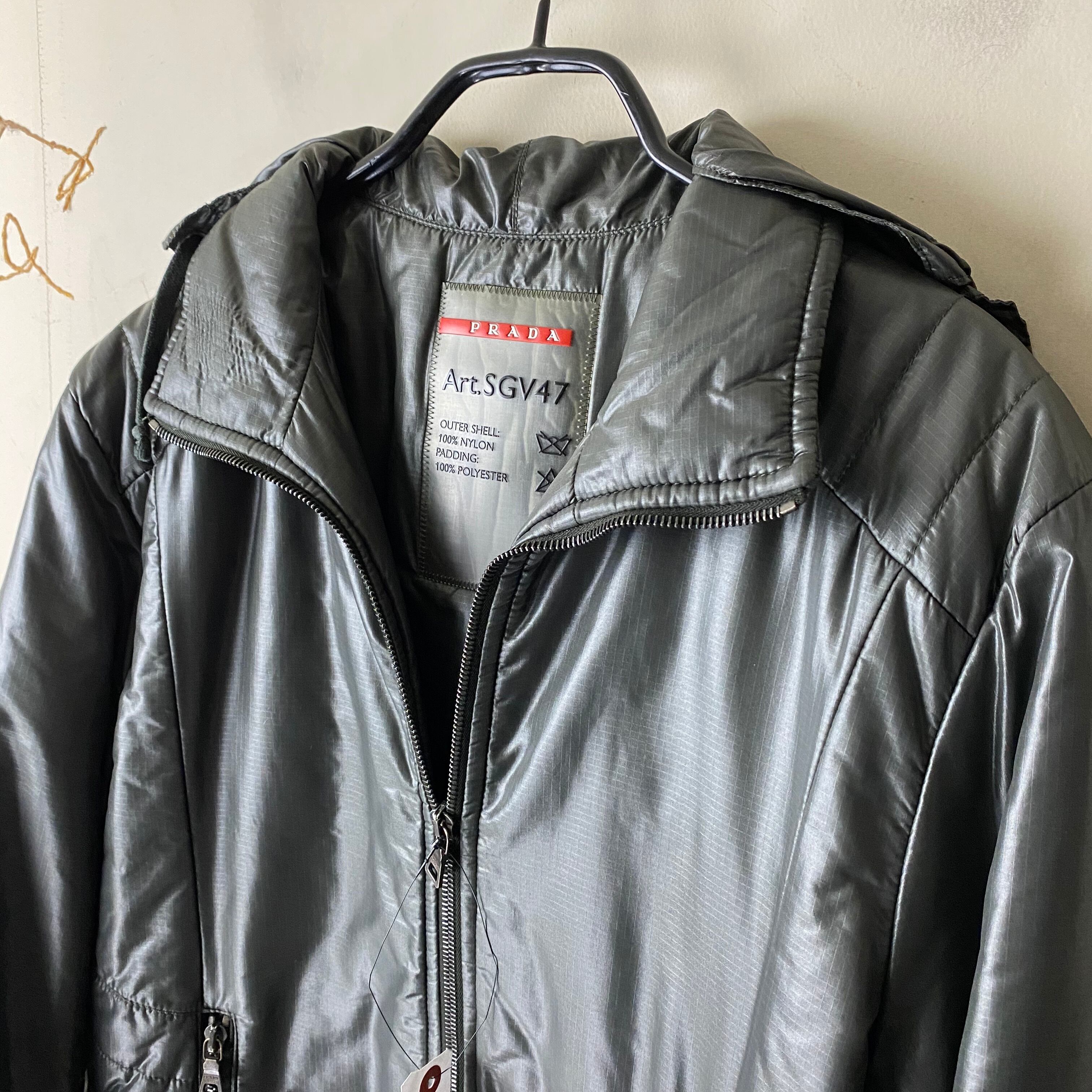 PRADA nylon padding riders jacket | NOIR ONLINE