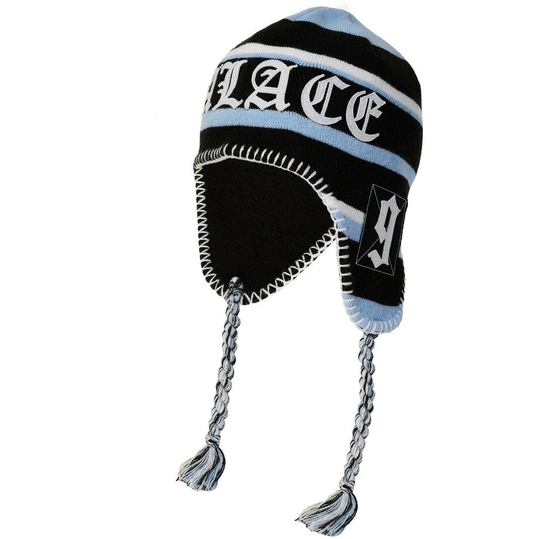 Palace Union Peruvian Beanie Lush Flush (blue) | ARCHELON