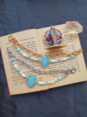 【CELESTIAL SACRED HEART EMBLEM EASY BRACELET/(XX344) 】