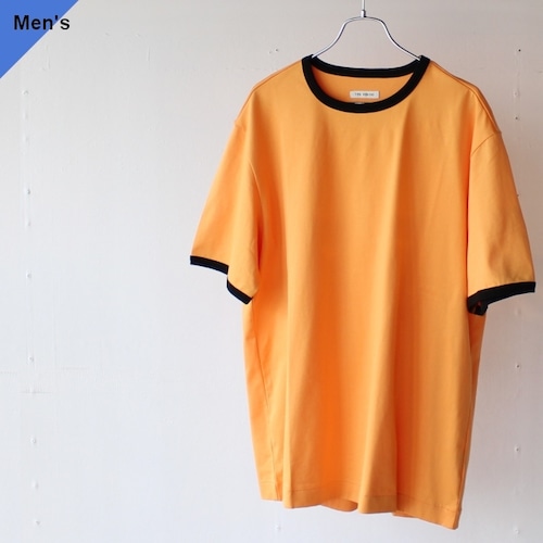 【ラスト１点】THE HINOKI オーガニックコットンリンガーTee TH23S-46　（Orange × Black）