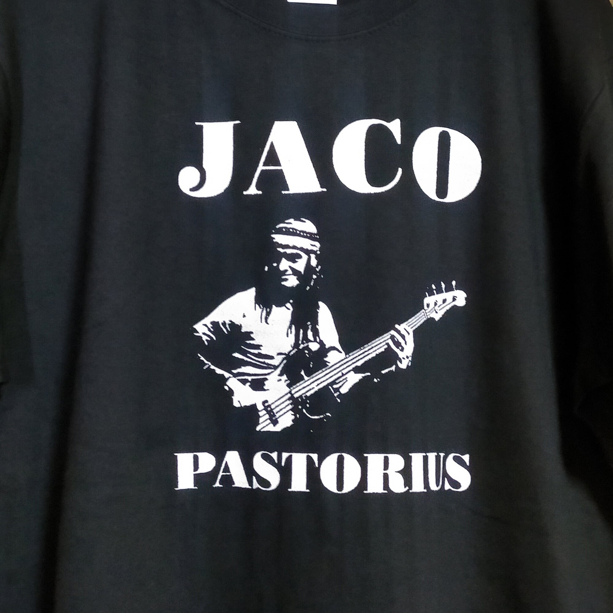 ジャコ・パストリアス Jaco 天才ベーシスト 半袖 黒色 Tシャツ 選べる6